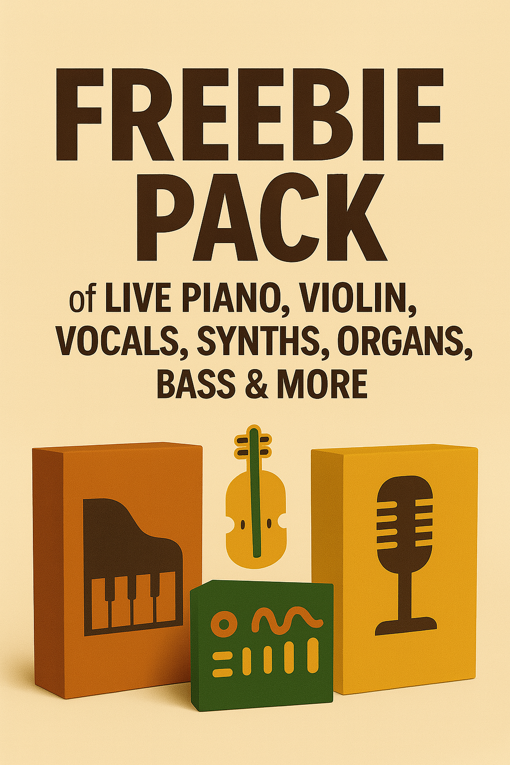 FREE Live Piano, Violin, Vocals, Synths, Bass cover
